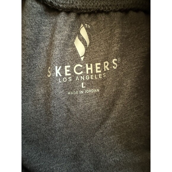 Size L Skechers Womens Go Walk Brushed Jogger Yoga W/Pockets Heather Gray SOFT - Picture 3 of 9